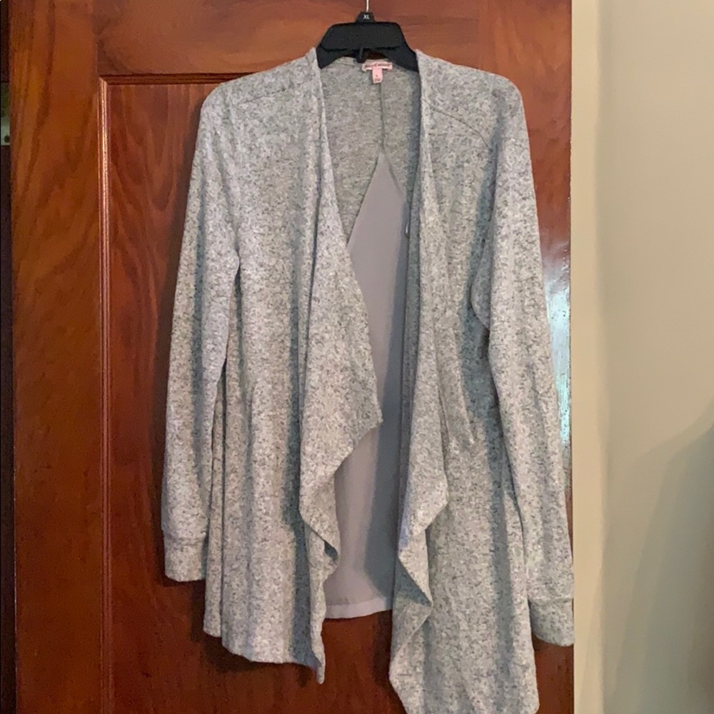 Juicy Couture oversized grey sweater